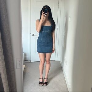 Reformation Lizzie Denim Dress size 2